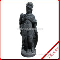 Black Color Marble Stone Famous Soldier Carving